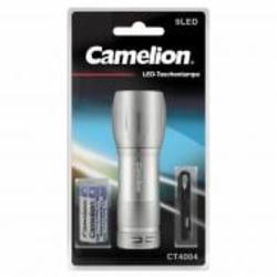 Фонарик Camelion CT4004 9LED aluminum torch incl 3 x R03