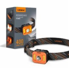 Фонарь налобный Videx VLF-H085-OR 400Lm 5000K