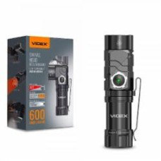 Фонарик аккумуляторный Videx LEVLF-A244RH 600Lm 5000K черный