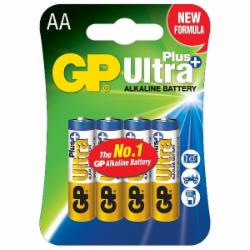 Батарейки GP Ultra Plus 15AUP AA (R6, 316) 4 шт.