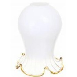 Плафон Milena Е14 Accento lighting ALHu-HKW83384C-glass белый с желтым
