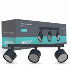 Светильник настенный LEDCOIN GX53 черный ML411-3