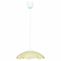 Люстра подвесная Candellux DAMA 1x60 Вт E27 бежевый/белый 31-63024