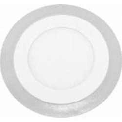 Светильник точечный Blitz с LED-подсветкой 12 Вт 4000 К белый PRD S 2067 R 12+4W WH