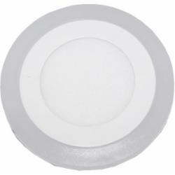 Светильник точечный Blitz с LED-подсветкой 18 Вт 4000 К белый PRD S 2067 R 18+6W WH