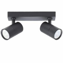 Спот Victoria Lighting 2x35 Вт GU10 черный Chester/PL2 black