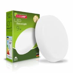 Светильник точечный Eurolamp LED Downlight круг 3000 К белый LED-DLR-9/3(Е)