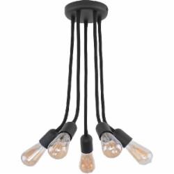 Люстра TK Lighting 2139 FLEX 5x60 Вт E14 черный