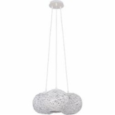 Люстра подвесная TK Lighting Backaz 3x60 Вт E27 белый 1863