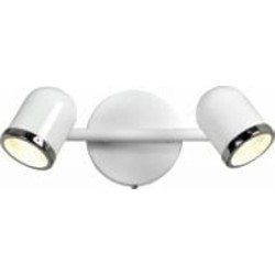 Accento lighting ALIN-Amelie-1 2x50 Вт GU10 хром/белый