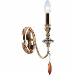 Бра Victoria Lighting Antonia/AP1 1x40 Вт E14 золото