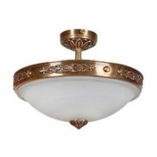Люстра потолочная Фабрика Світла Корона НCБ d=300mm 3x60 Вт E14 античная бронза/патина НCБ 022-3х60-135