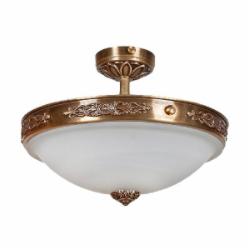 Люстра потолочная Фабрика Світла Корона НCБ d=300mm 3x60 Вт E14 античная бронза/патина НCБ 022-3х60-135