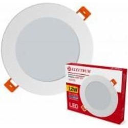 Светильник встраиваемый (Downlight) Electrum Leo 12 Вт 4000 К белый B-LD-0739