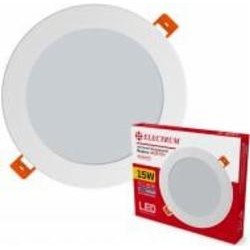 Светильник встраиваемый (Downlight) Electrum Leo 15 Вт 4000 К белый B-LD-1818