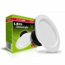 Светильник светодиодный встраиваемый Eurolamp 18 Вт белый LED-DLR-18/4(Е)