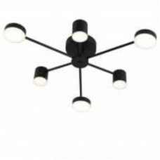 Люстра светодиодная Victoria Lighting с пультом д/у 60 Вт черный Otis/PL6 black