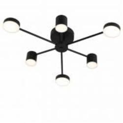 Люстра светодиодная Victoria Lighting с пультом д/у 60 Вт черный Otis/PL6 black