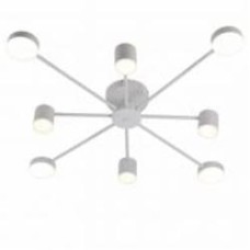 Люстра светодиодная Victoria Lighting с пультом д/у 77 Вт белый Otis/PL8 white