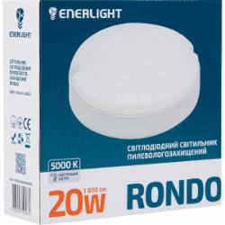 Светильник административный LED Enerlight 20 Вт 5000 Rondo IP65 RONDO20SMD80N