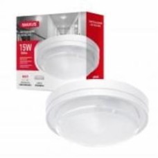 Светильник административный LED Maxus 15 Вт 3000/4200/6500 IP65 1-MBH-15W-WHC