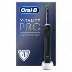 Электрическая зубная щетка Oral-B Vitality Pro Protect X Clean Черная (80367645)