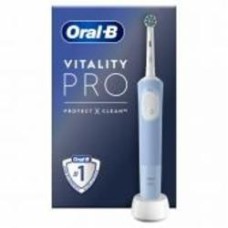 Электрическая зубная щетка Oral-B Vitality Pro Protect X Clean Голубая