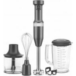 Блендер погружной KitchenAid 5KHBV83EDG серый уголь