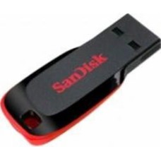 Флеш-память USB SanDisk Cruzer Blade 32 ГБ USB 2.0 black/red (SDCZ50-032G-B35)