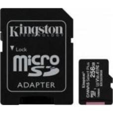 Карта памяти Kingston microSDXC 256 ГБ Class 10 (SDCS2/256GB) Canvas Select Plus UHS-I U3