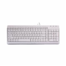 Клавиатура A4Tech FK15 (White) (FK15 (White)) Fstyler Wired Keyboard USB white