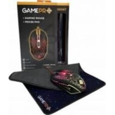 Комплект GamePro Gameset 2 в 1 USB мышь + игровая поверхность (GS347)