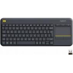 Клавиатура Logitech Wireless Touch Keyboard K400 Plus (L920-007145) black