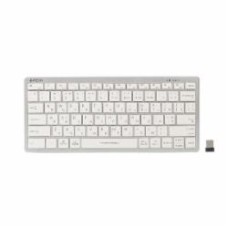 Клавиатура A4Tech (FBX51C (White)) Bluetooth/2.4 ГГц white