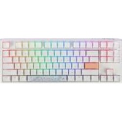 Клавиатура Ducky Ducky One 3 TKL Cherry MX Blue RGB UA (DKON2187ST-CUAPXPWWWSC1) white