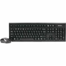 Комплект клавиатура + мышь A4Tech 3000N black