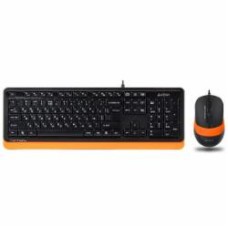 Комплект клавиатура и мышь A4Tech F1010 (Orange)