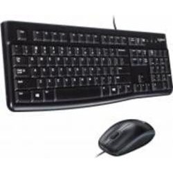 Комплект клавиатура и мышь Logitech Corded Desktop MK120 (L920-002563)