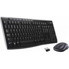 Комплект клавиатура и мышь Logitech Wireless Desktop MK270 - EER - US International (L920-004508)