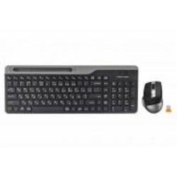 Комплект клавиатура и мышь A4Tech беспроводной Fstyler FB2535C (Smoky Grey)