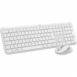 Комплект клавиатура + мышь Logitech Signature Slim Combo MK950 off white