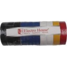 Изолента ElectroHouse ассорти 10 шт. x 11 м ПВХ EH-AHT-1810