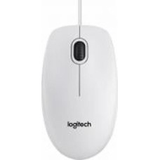 Мышь Logitech B100 white (910-003360)