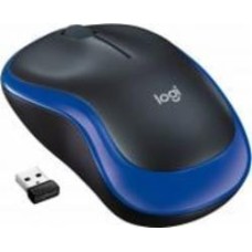 Мышка Logitech Wireless Mouse M185 black/blue (910-002239)