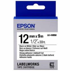 Картридж с лентой Epson LabelWorks LK4WBW