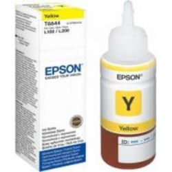 Чернила Epson C13T66444A Yellow для L312, L350, L355, L362, L366, L456, L550, L555, L1300 yellow