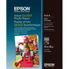 Бумага Epson Value Glossy Photo Paper 10х15 см 100 л. C13S400039