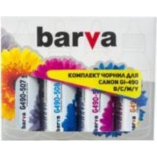 Набор чернил Barva CANON I-BAR-CG490-090-MP black cyan magenta yellow