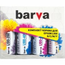 Набор чернил Barva EPSON I-BAR-E-L100-090-MP black cyan magenta yellow