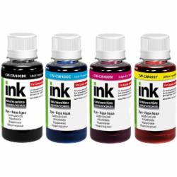 Комплект чернил ColorWay CW-CP490/CW490SET01 4х100мл cyan magenta yellow black